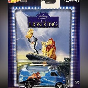 Disney Hot Wheels The lion king van